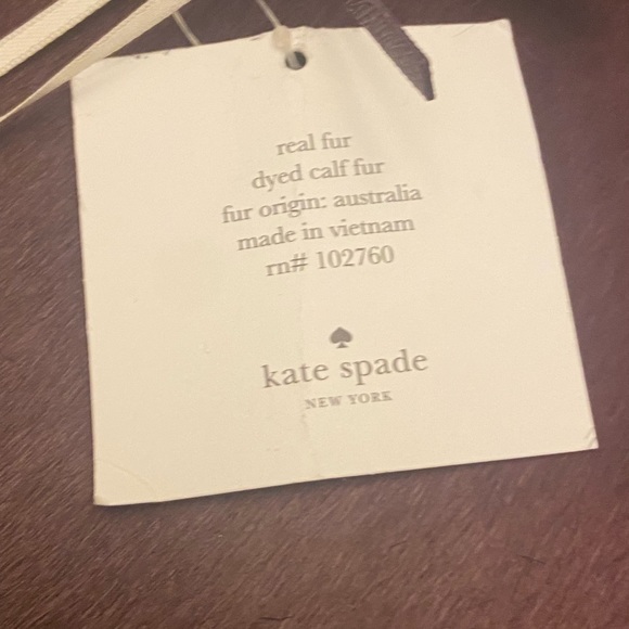 Kate Spade Plum Calfskin Clutch Bag - Picture 10 of 10